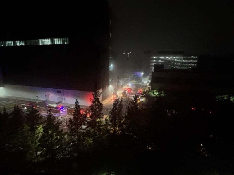 의왕 현대차그룹 배터리연구시설서 화재…인명피해 없이 진화