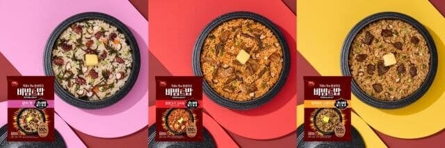 동원F&B, 400℃ 직화 기술로 구현한 프리미엄 ‘양반 비빔드밥 솥밥’ 3종 출시