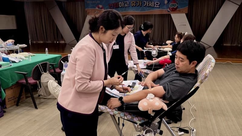 코오롱그룹, 여름 휴가철 맞아 전국 8개 사업장서 헌혈 캠페인 진행