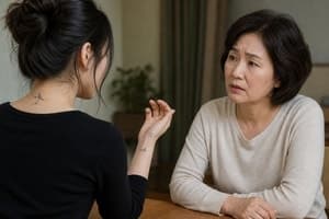 저급해 보인다며 문신 제거 요구하는 예비 시어머니와 갈등 겪는 예비 신부