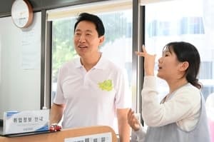 오세훈 서울시장, 휴가 중에도 폭염 현장 점검 나서... "대응체계 촘촘히 가동"