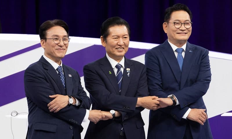 민주당 당권주자, 檢개혁·지선 책임·계파 갈등 격돌