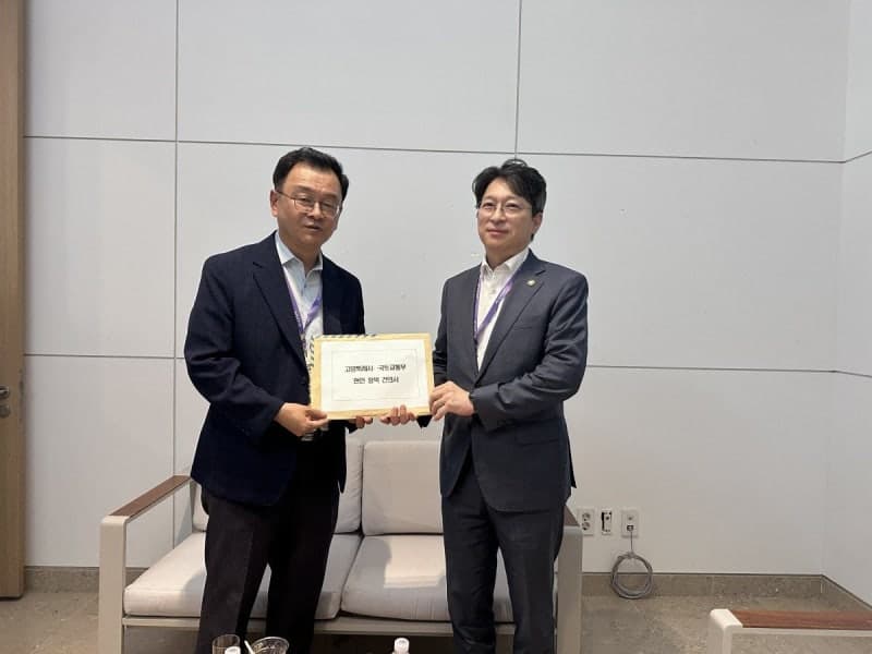 민경선 고양시장, 국토부에 ‘고양은평선 일산 연장’ 등 핵심 광역교통사업 지원 요청