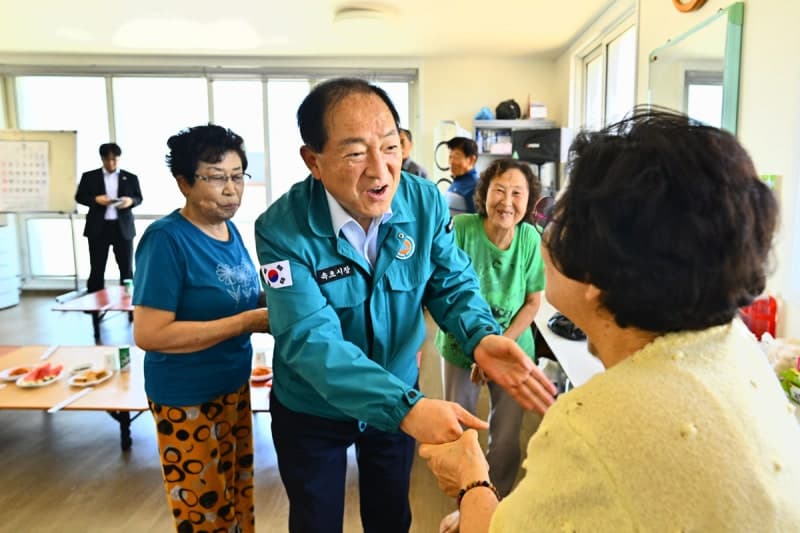 이병선 속초시장, 폭염경보 발효에 취약계층 시설 긴급 점검