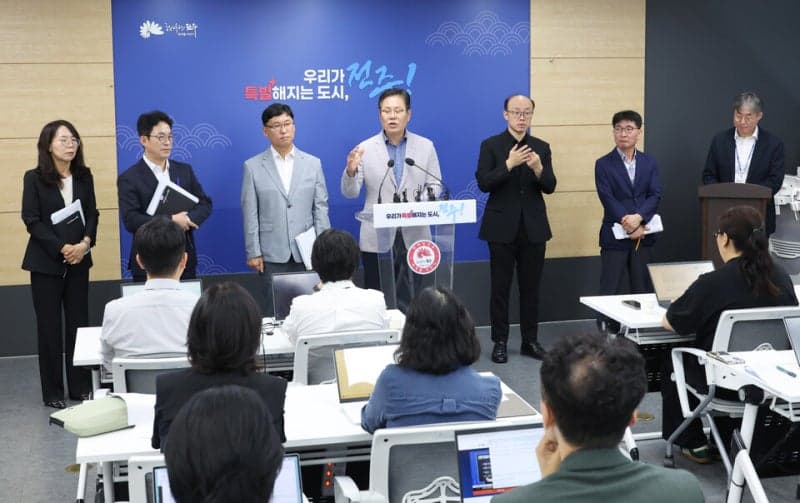 조지훈 전주시장 취임 1개월, 재정 혁신 특별위 구성해 위기 극복 나선다