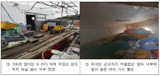 양식장 이주노동자 인권 보호 나선 노동부…목포·여수 기획감독 실시