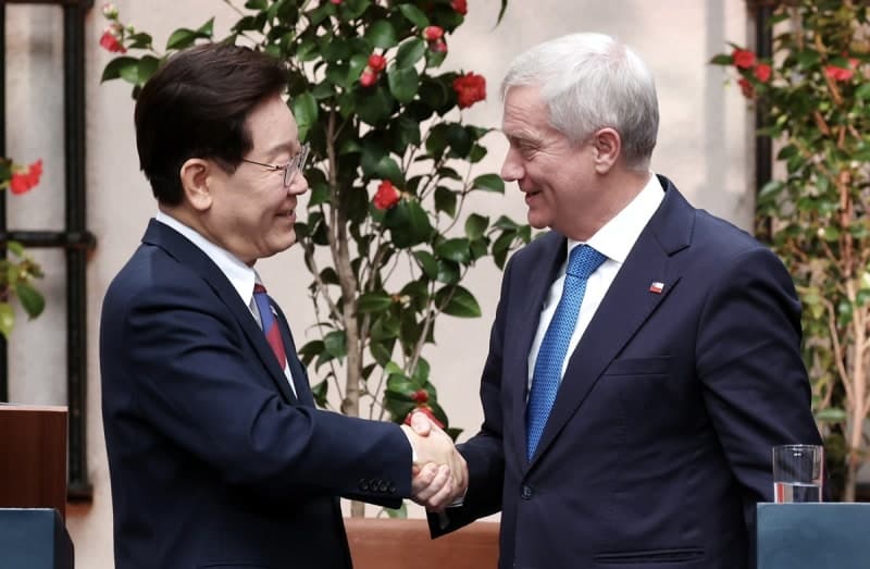 한-칠레 정상, FTA 개선·핵심광물 협력 강화
