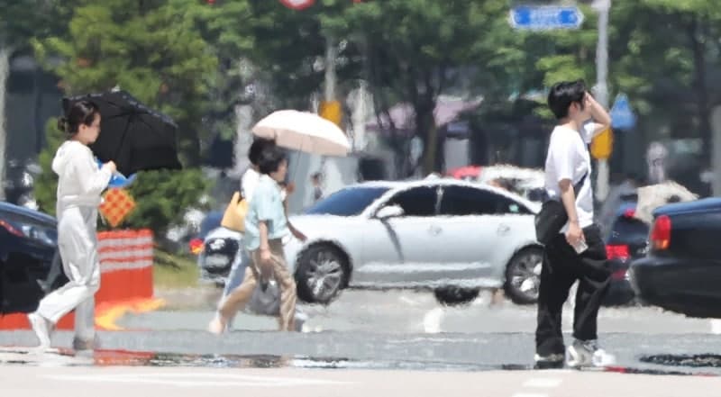 경남 양산 기온 41.4도 기록…기상 관측 사상 최고치 경신