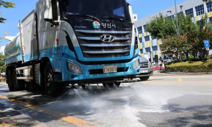 양산 41.4도, 역대 최고기온 경신…사흘 연속 40도 극한 폭염