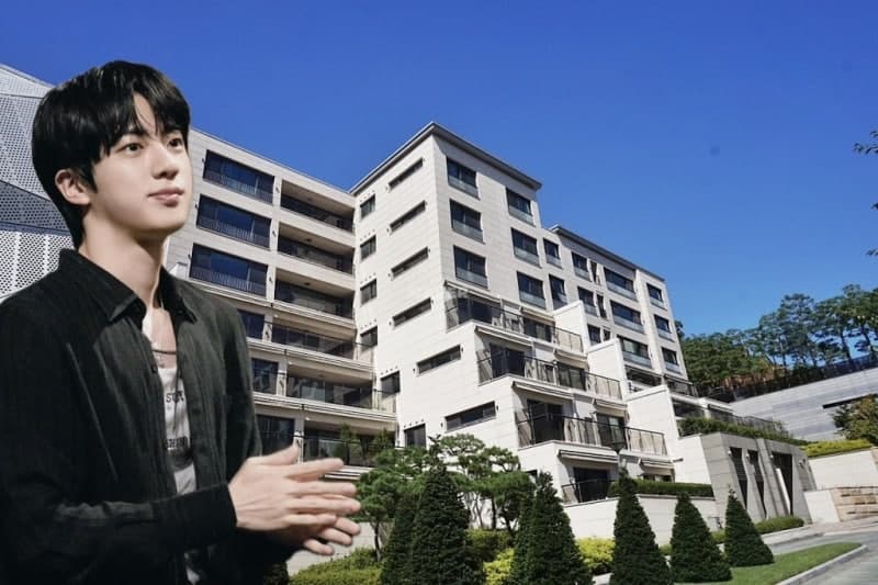 BTS 진, 한남더힐 127억에 매도…7년 만에 82억 시세 차익