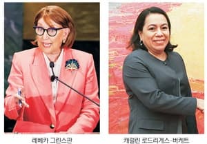 첫 여성 유엔 사무총장 탄생하나…예비투표서 여성 후보 1·2위 석권