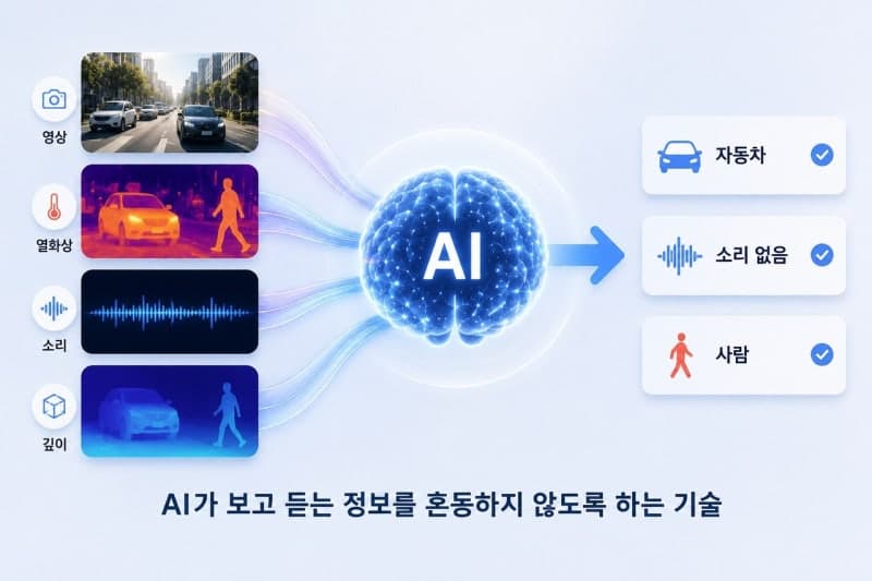KAIST, 멀티모달 AI의 감각 혼선과 환각 줄이는 핵심 기술 개발
