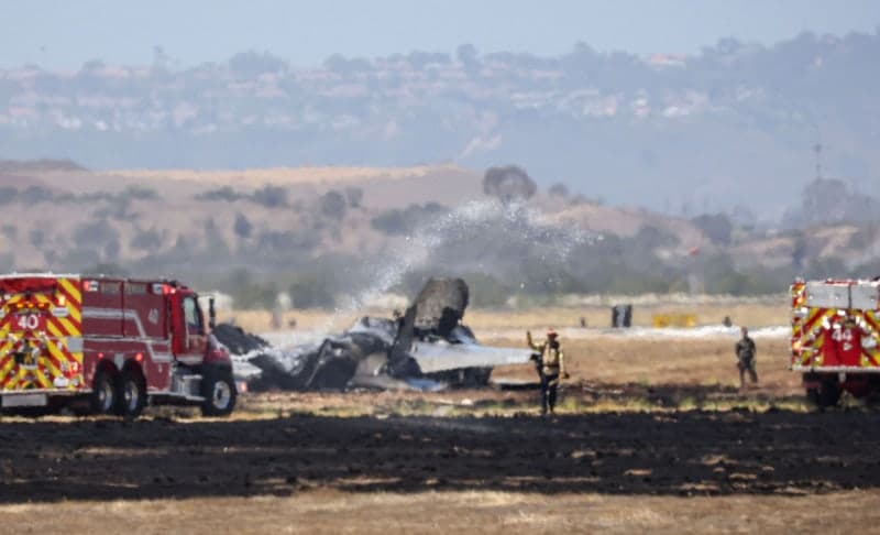 1,574억 원대 미 해병대 F-35B 전투기 샌디에이고서 추락