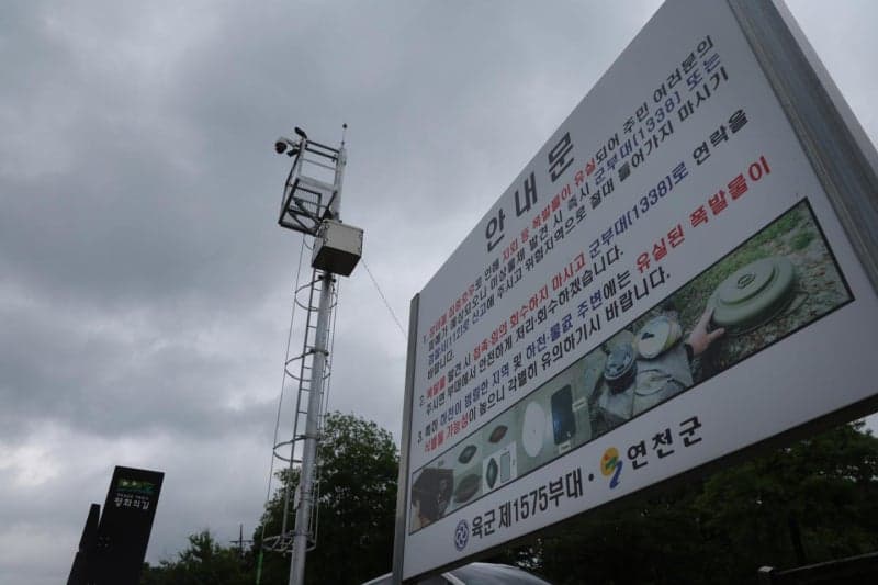 연천 임진강변서 12cm 대인지뢰 발견…군 당국 수거 및 유입 경위 조사