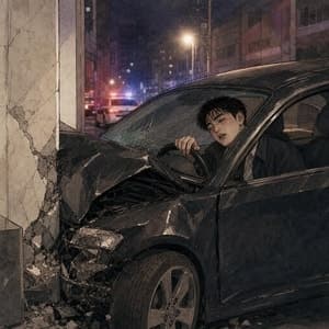 왕십리역 인근서 만취 운전하다 상가 들이받은 20대 남성 검거