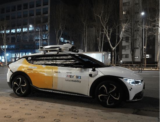 카카오모빌리티 강남 자율주행 택시, 유료화 두 달 만에 1000건 돌파