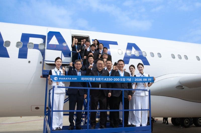 파라타항공, 5호기 A330-200 도입…내년 상반기 미주 취항 본격화