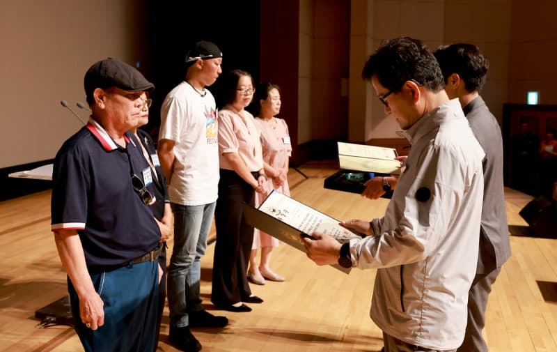 보령시, 6·25 참전 故 이범우 상병 유가족에 화랑무공훈장 전수