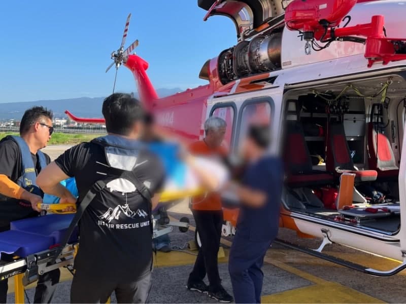 양막 파열 24주 임신부, 제주서 부산까지 소방헬기로 긴급 이송