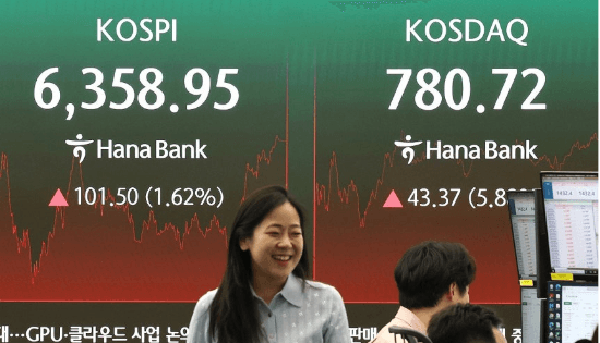 코스피 반등, 코스닥 3일 연속 급등…개인 매수세 주도