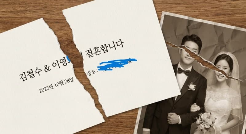 정년 앞둔 초교 교장, 이미 결혼한 아들 '가짜 청첩장' 돌려 축의금 챙겨