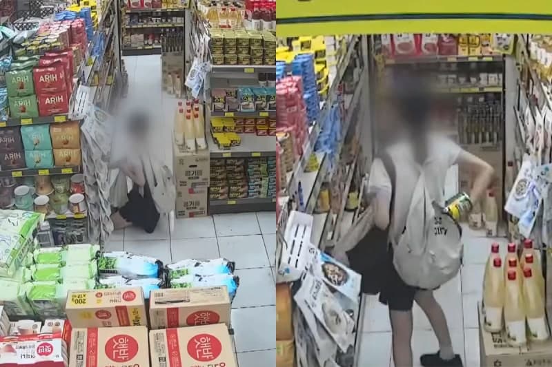 화재로 130명 대피하는 혼란 틈타 마트서 식료품 훔친 20대 검거