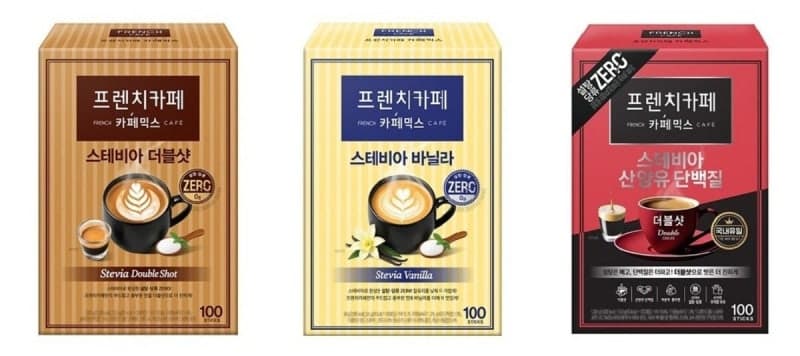 남양유업, 설탕 뺀 '프렌치카페 스테비아' 제로슈거 3종 출시