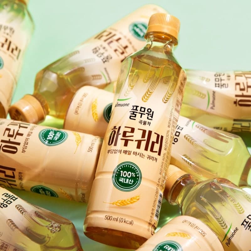 풀무원샘물 프리미엄 곡물차 ‘하루귀리’ 누적 판매 500만 병 돌파