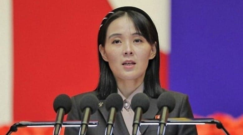 김여정, 일본 군사력 강화 비난하며 "군사적 선택안 추가 설정할 것"