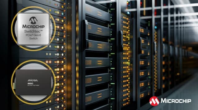 마이크로칩·마이크론, AI 데이터센터 위한 차세대 PCIe 6.0 스토리지 공개