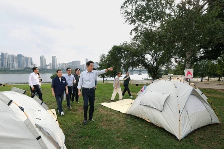 한강밤핑 즐기며 쓰레기 줍고 에코마일리지까지 챙기세요