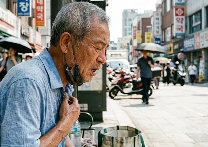 폭염 속 호흡기 질환 악화 주의…기저질환 고령자 에어컨 필수
