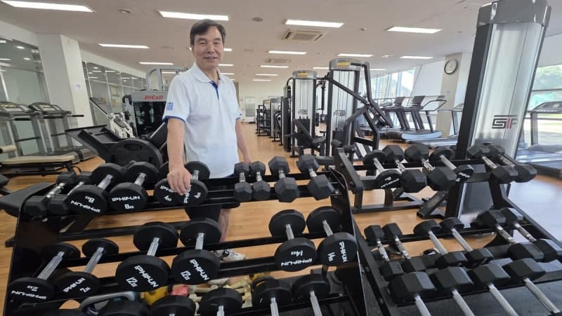 한국기술교육대 헬스장 싹 바꾼 퇴임 교수의 5천만 원 기부 선물