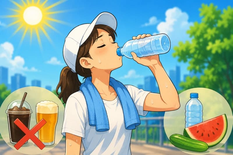 폭염 속 갈증 해소하려 마신 아이스 커피, 오히려 탈수 부른다