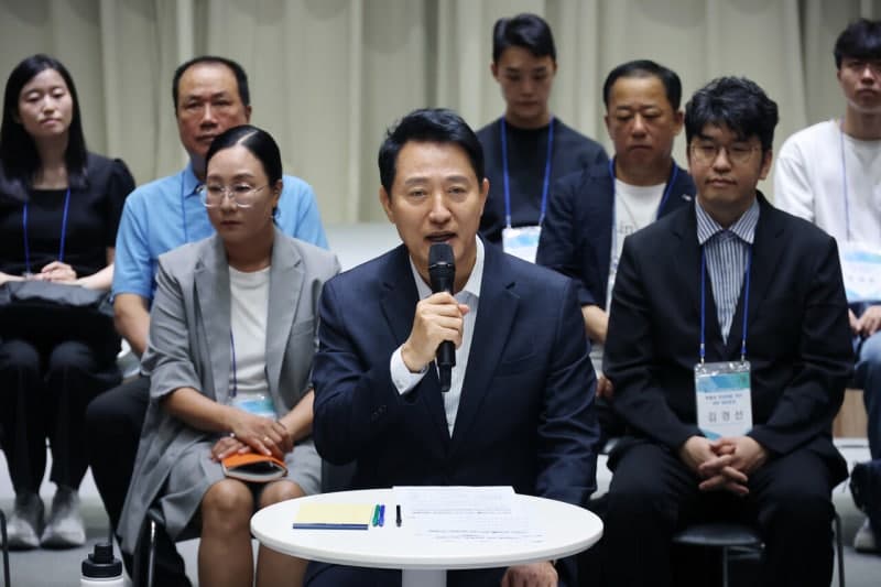 오세훈 "용산공원 주택 공급 절대 불가…정부 세제 개편은 국가폭력"
