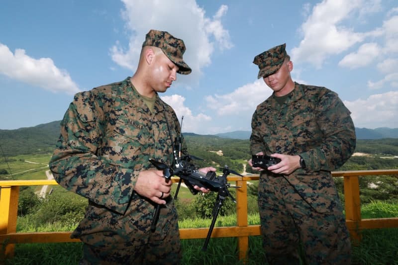 美 해병대, 한반도서 첫 FPV 자폭드론 실사격…'가성비 무기' 성능 검증