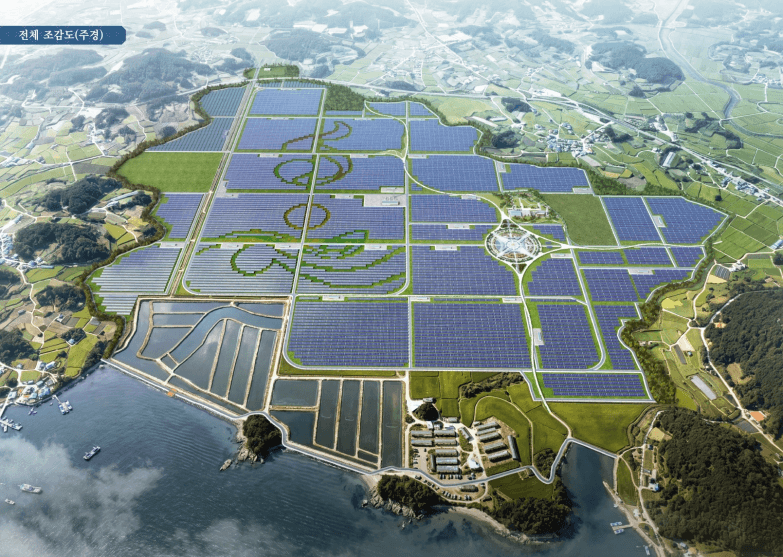 국내 최대 400MW 규모 해남 태양광 발전단지 첫 삽 떴다