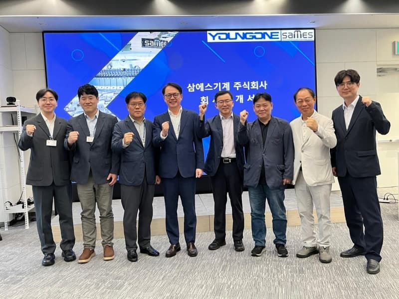 영원무역, 삼에스기계와 100억 규모 환편기 180대 도입 계약