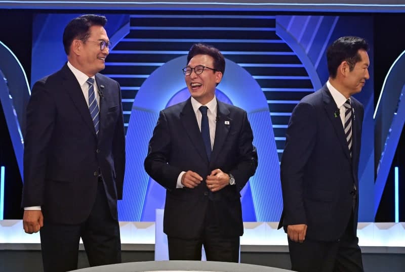 더불어민주당 당대표 후보 2차 토론, 신천지 개입 의혹 등 놓고 정면충돌