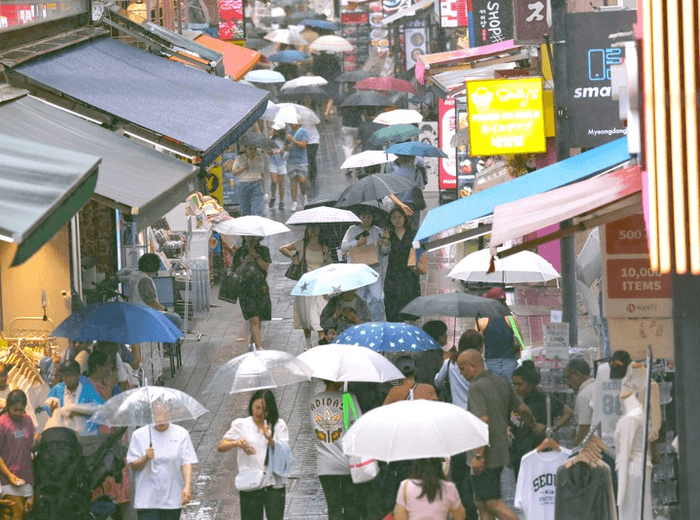 토요일 전국 폭염과 열대야 속 강원 동해안 최대 150mm 폭우