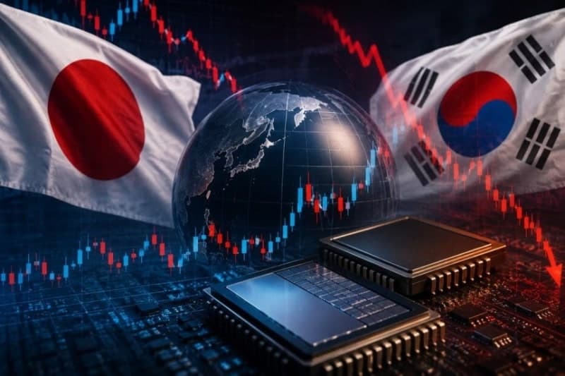 AI 반도체 업고 질주한 한국·대만, 상반기 수출액 사상 첫 일본 추월