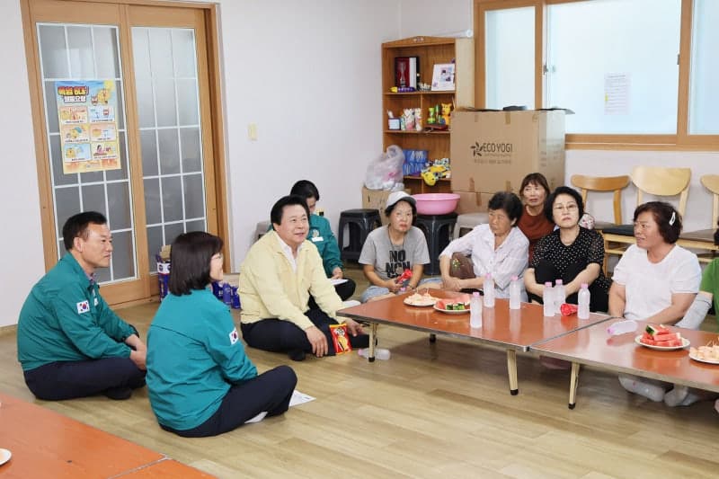 강기윤 창원시장, 휴가 반납하고 폭염·가뭄 대응 현장 총력