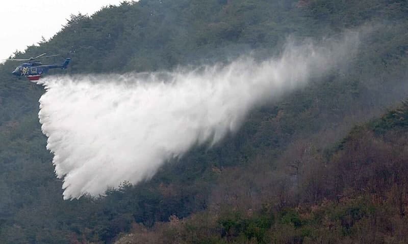 경북 청도군 이서면 야산서 산불 발생…1시간 36분 만에 진화