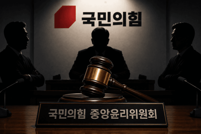 국민의힘 비당권파 4인 징계 가속…장동혁의 '징계 정치' 계파 갈등 분수령
