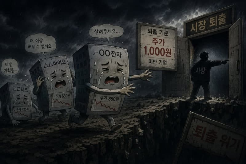 강화된 상장폐지 요건, 동전주 퇴출 본격화
