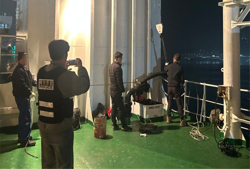 해양경찰청, 유가 불안 틈탄 해상 석유 불법유통 일당 67명 검거