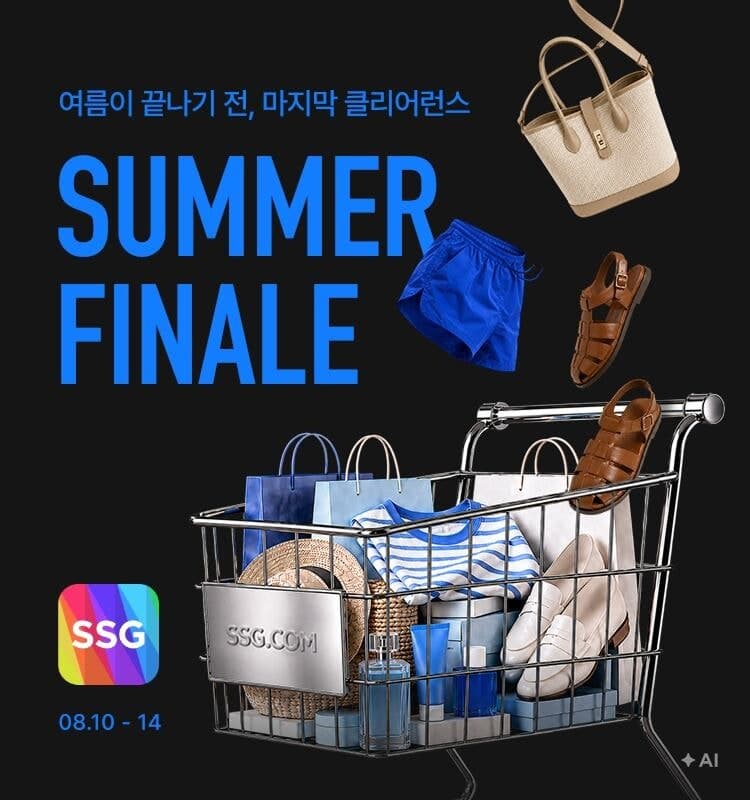 SSG닷컴, 14일까지 '썸머 피날레'…패션·뷰티 최대 80% 할인