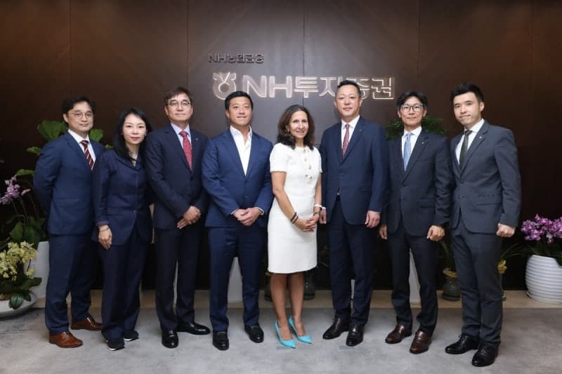 NH투자증권, 린 마틴 NYSE 회장 초청해 글로벌 자본시장 협력 논의