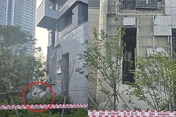 ‘외벽 테라스 붕괴’ 송도 신축 아파트, 하자 민원 5만 7천 건 넘어