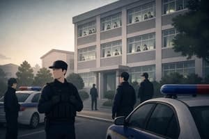 인천 고교 염산 테러 예고, 경찰 수사 착수